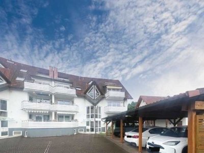 Charmante 1-Zimmer-Dachgeschosswohnung mit Stellplatz