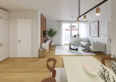 Wohnen in Nürnberg - Schicke 3-Zimmer-Maisonettewohnung