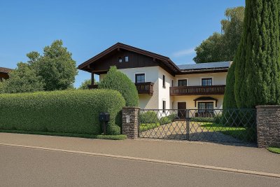 Zell am See: 1-2-Familienhaus, 240 qm Wohnnutzfläche, 8 Zimmer, 977 qm Grund, Doppelgarage, nahe am Zeller See