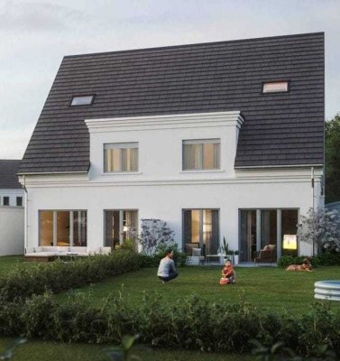 Modernes Wohngefühl trifft auf stilvolle Architektur – Neubau-Doppelhaushälfte in ruhiger Lage