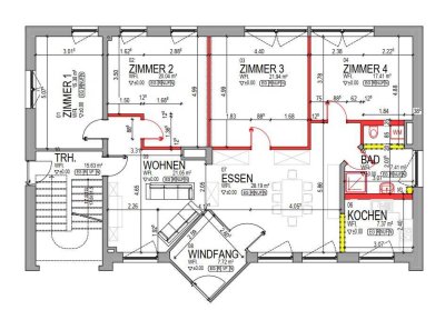 Ansprechende und sanierte 5-Raum-EG-Wohnung in Betzdorf