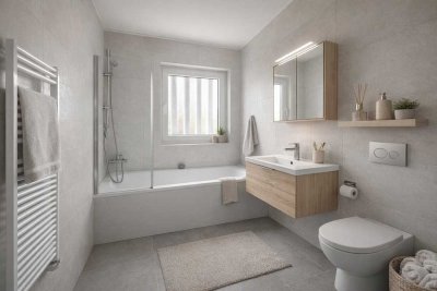 Moderne 3-Zi Wohnung mit großem Balkon&Aufzug - komplett saniert in stadtnaher Top-Lage Nürnberg