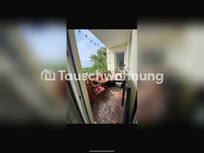 Tauschwohnung: Helle, modernisierte Wohnung mit Südbalkon und Weitblick übe