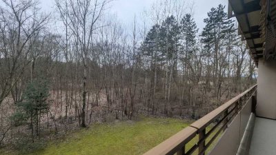 2 ZKB mit großem Balkon am Waldrand