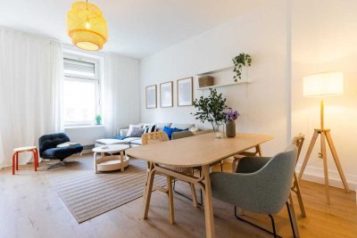 Wohlfühl-Apartment - 2ZKB, hell, zentral in Westend, voll möbliert und löffelfertig