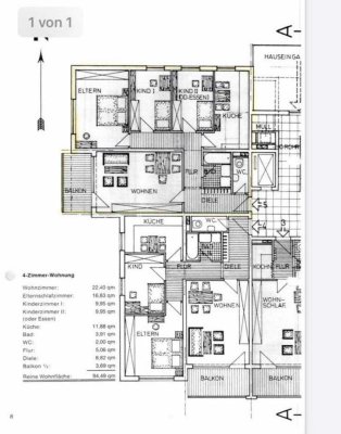 Geräumige 4-Zimmer-Wohnung in Gersthofen