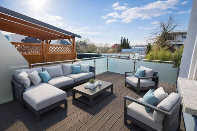 Ca. 125 m² große 4 Zimmerwohnung mit hohen Decken und 15 m² Balkon in zentraler Lage von Wels