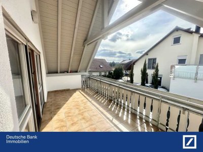 Wohnen mit Wohlfühlfaktor – Gemütliche Wohnung mit riesigem Balkon!