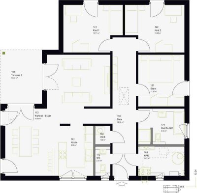 Ihr Traumhaus wartet! massa haus Ausbauhaus inkl. Top-Ausstattung