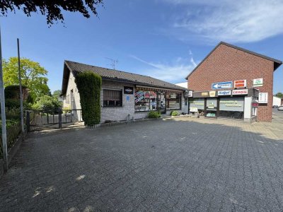 Freistehendes Wohn- und Geschäftshaus mit Garten und Garagen in ruhiger Lage von Wassenberg-Orsbeck