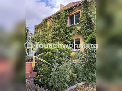 Tauschwohnung: Idyllische Wohnung in Berlin mit Garten