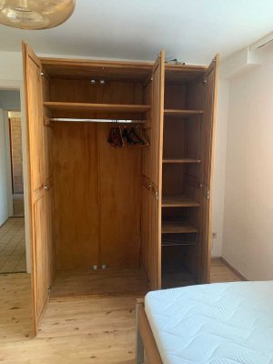 Helles möbliertes Stadt Appartment für Berufspendler in Neu-Ulmer Innenstadt