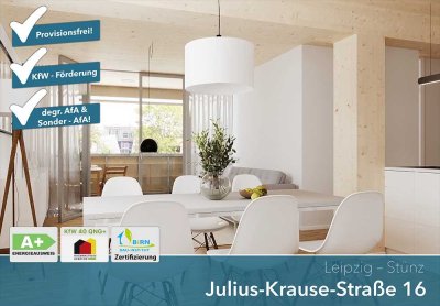 Provisionsfrei und Förderfähig * 3 Zimmer * NEUBAU * KFW 40 und QNG