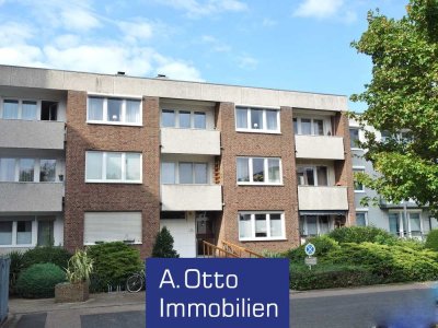Krefeld - Dyklage, 2 Zimmer Wohnung im 1. OG, inkl. Aufzug, Duschbad und Loggia
