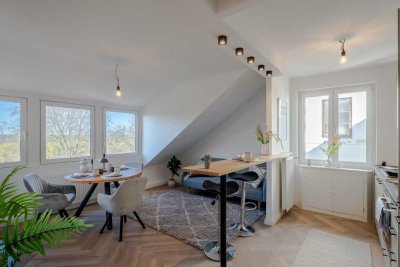Bestlage an der Weser: Moderne 2-Zimmerwohnung mit Stadionblick