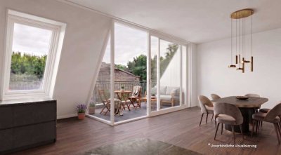 Exklusives Dachgeschoss mit Dachterrasse