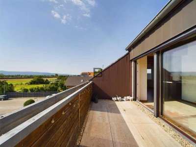 � Maisonette in Feldrandlage �