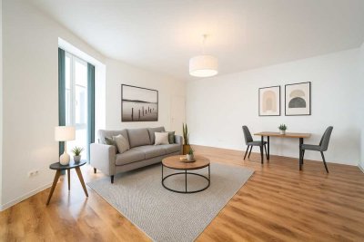 NEU! In ruhiger Lage: 2-Zimmer-Wohnung mit moderne Einbauküche & Balkon