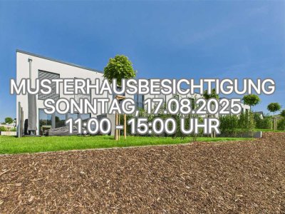 Musterhausbesichtigung am Sonntag, 17.08.2025 von 11:00 - 15:00 Uhr!