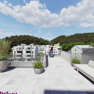 Eigentumswohnungen mit Garten + Terrassen mit Fernblick in Nähe Maurer Wald PROVISIONSFREI