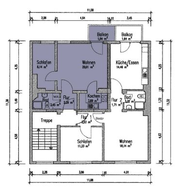 Schönes 2-Zimmer-Apartment zentrumsnah