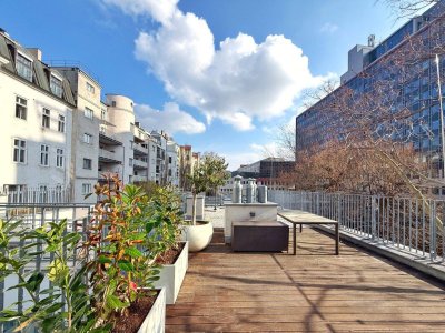 Gemütliche 3-Zimmer-DG-Wohnung mit Dachterrasse und Parkplatz bei der WKO