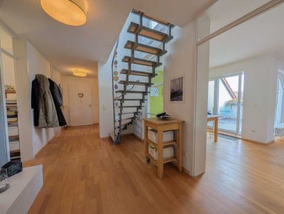 Südbalkontraum in Speyer-West! Gepflegte Maisonette-Wohnung mit Garage