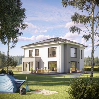 Zukunftsorientiertes Familienleben: Mehrgenerationenhaus in Planung mit flexiblen Grundrissen und ge