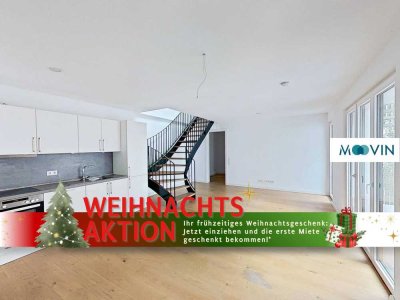 IHR WEIHNACHTSGESCHENK: Stilvolle 5-Zimmer-Maisonettewohnung mit Balkon-Duo in begehrter Lage Han...