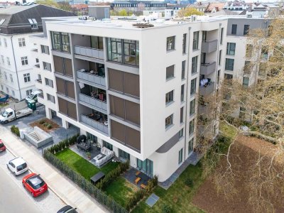 Exklusives Penthouse mit 5 Zimmern, 2 Bädern, 2 Balkonen und einer Sauna