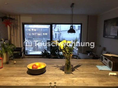 Tauschwohnung: Tausche zentrale und sonnige 2-Raumwohnung gegen 3-Raum