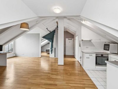 Top Lage mit Aussicht auf die Isar! 2-Zimmer-Dachgeschosswohnung in einzigartiger Lage in München