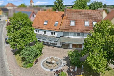 Gewerbe trifft Wohnen – Anlageobjekt mit Perspektive im Herzen von Schopfloch