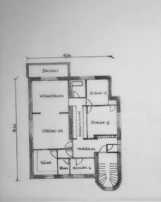 Helle, freundliche 5-Zimmer Wohnung im Cottageviertel, mit Balkon und Blick über den Schafberg