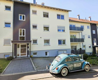 Gemütliche 2-Zimmer-Wohnung mit großem Garten und 2 Stellplätzen