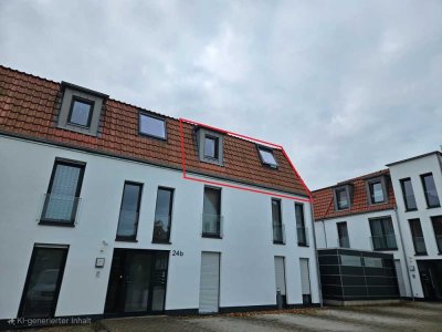 Moderne 3-Zimmer DG-Wohnung mit zwei Balkonen in Bad Waldliesborn