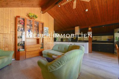 Wohnen und Arbeiten unter einem Dach mit schönem Gartenanteil und Sauna