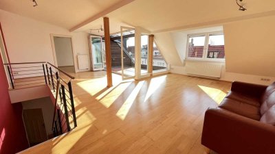 Außergewöhnliche 248 qm große Maisonette-Wohnung (4.OG & DG) mit Terrasse/Balkon/Loggia nahe Ku´damm