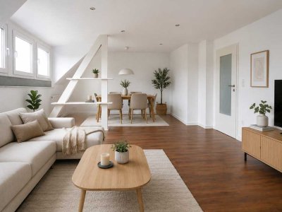 Großzügige 3-Zimmer-DG-Wohnung mit Ankleide / Homeoffice in Essen-Bedingrade