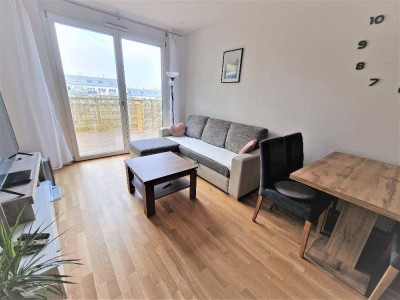 AUFGEPASST! 2-Zimmer-Wohnung mit großem BALKON im 5. Liftstock