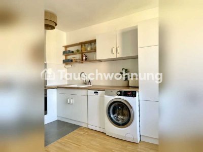 Tauschwohnung: Wunderschöne, helle 1,5-Zimmer-Wohnung mit Südbalkon