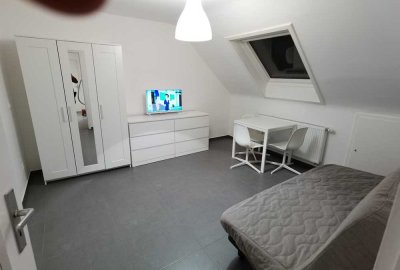 1-Zimmer-Wohnung in Stuttgart, EBK, möbliert, vermietet