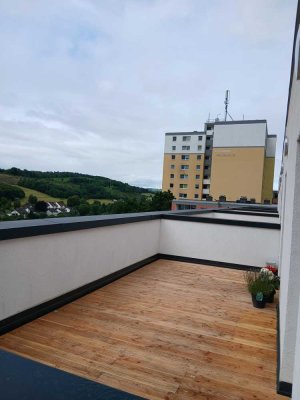 kleines Neubau-Appartement mit Balkon  www.wohnpark-wildrose.de