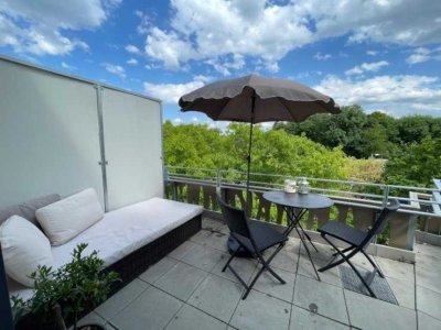 Apartment mit Terrasse u. EBK - nur für Studenten und Azubis