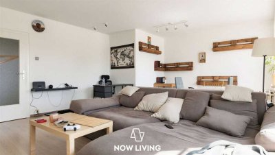 Helle, möblierte 3-Zimmer-Wohnung mit Balkon im Herzen der Stadt