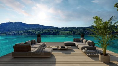 Neubauvilla in erster Reihe am Wörthersee