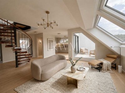 ENERGIEEFFIZIENTER NEUBAU - FEUERBACH
Zentral gelegene 3-Zimmer-Wohnung mit Balkon, Loggia & Garage