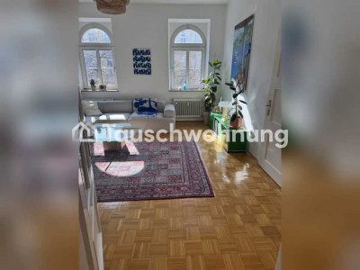 Tauschwohnung: Wunderschöne 3 Zimmer Altbau Wohnung in der Wörthstraße
