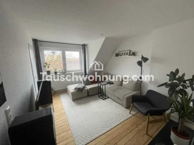 Tauschwohnung: Helle 2,5 Zimmer Wohnung in Wesernähe