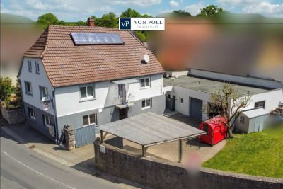 Wohn- und Geschäftshaus mit Biergarten in idyllischer Lage in Iffigheim/Seinsheim